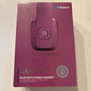 AI Pro Bluetooth Headphones Purple